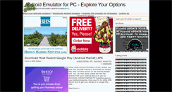 Desktop Screenshot of androidemulatorforpc.com