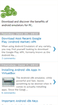 Mobile Screenshot of androidemulatorforpc.com
